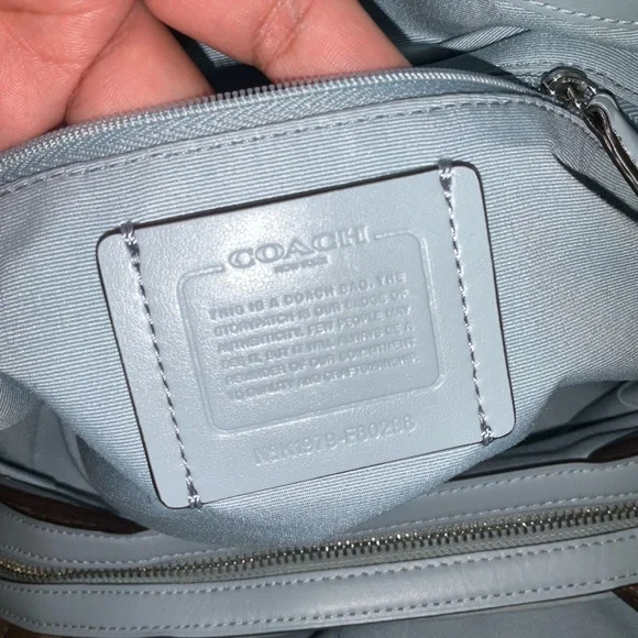 Coach Hallie Shoulder Hobo Bag in Signature Canvas - Picture 15 of 15